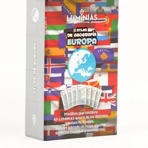 Atlas de geografía - Europa (estuche con 52 cartas)