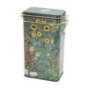 Caja de lata Jardín de granja con girasoles, de Klimt